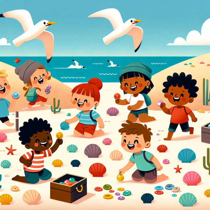 Seaside Treasure Hunt Paint By Diamond