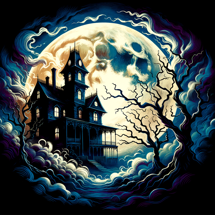 Halloween Night Mystique Paint By Diamonds Kits