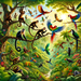 Adventure Through The Jungle Painting Diamond Kit