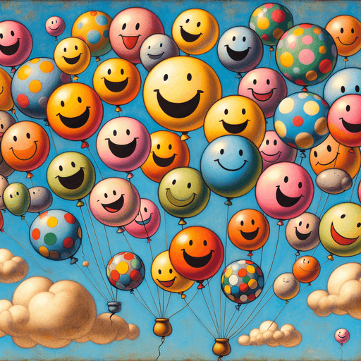 Bouncy Balloon Friends Painting By Diamonds Kit