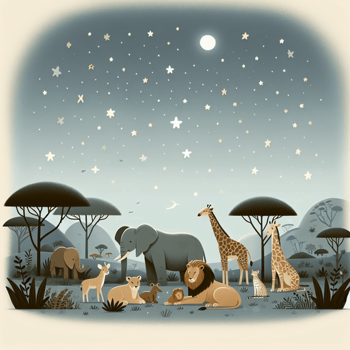 Starlit Safari Dreams Paint By Diamonds