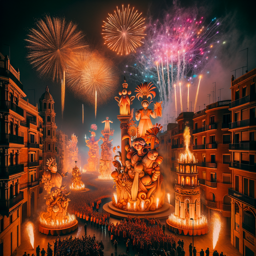 Las Fallas - Valencia Paint By Diamonds Art