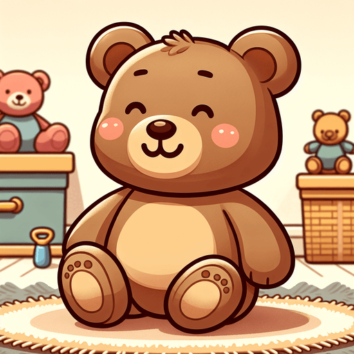 Cheerful Teddy Bear Diamonded Painting Kits