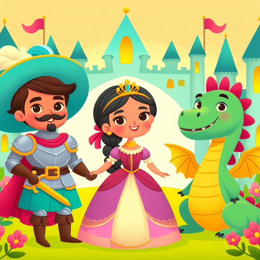 Happy Fairy Tale Characters Paint By Diamonds Art