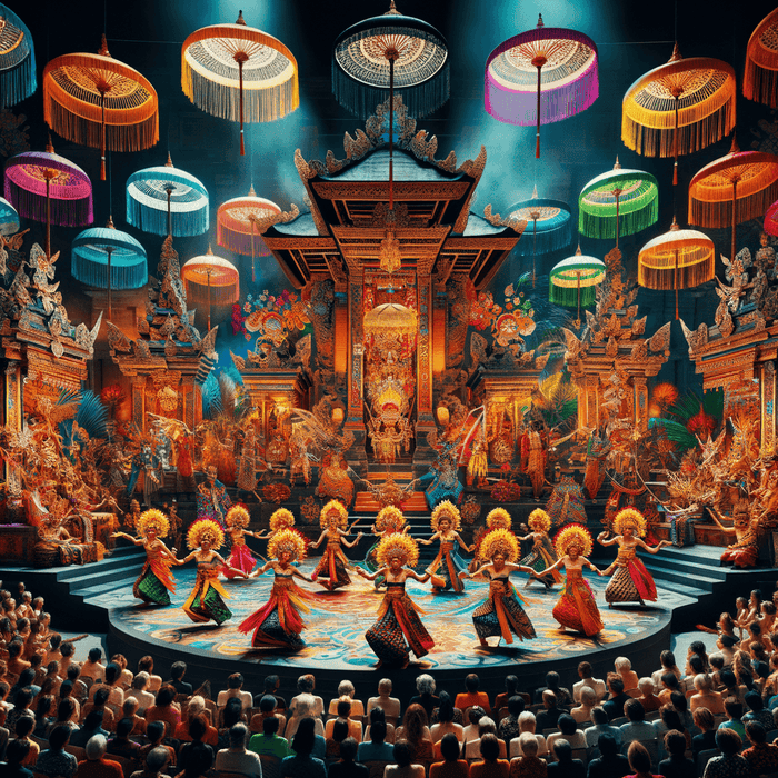 Bali Arts Festival - Bali Paint By Diamonds Art