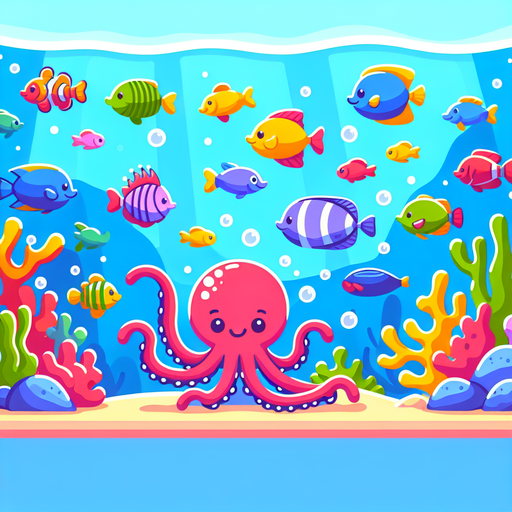 Happy Aquarium Diamond Painting