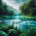 Riverside Harmony Painting By Diamonds Kit