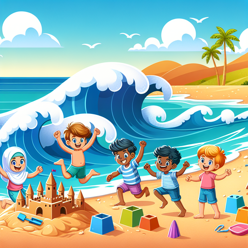 Sunny Seascape Diamonded Painting Kits