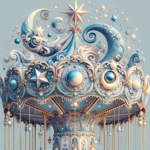 Celestial Carousel Paint By Color