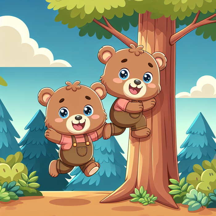 Adventurous Bear Cubs Paint By Diamonds