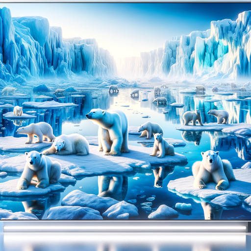 Polar Bear Kingdom Paint By Color