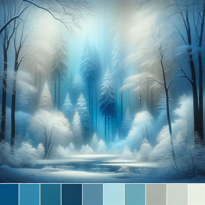 Calm Winter Wonderland Paint By Diamonds