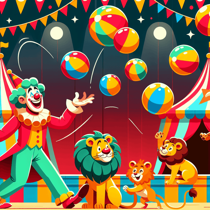 Charming Circus Paint By Diamonds Kits