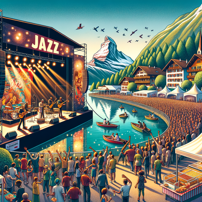 Montreux Jazz Festival - Switzerland Diamonded Painting Kits