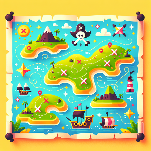 Treasure Map Quest Paint By Diamonds Kits