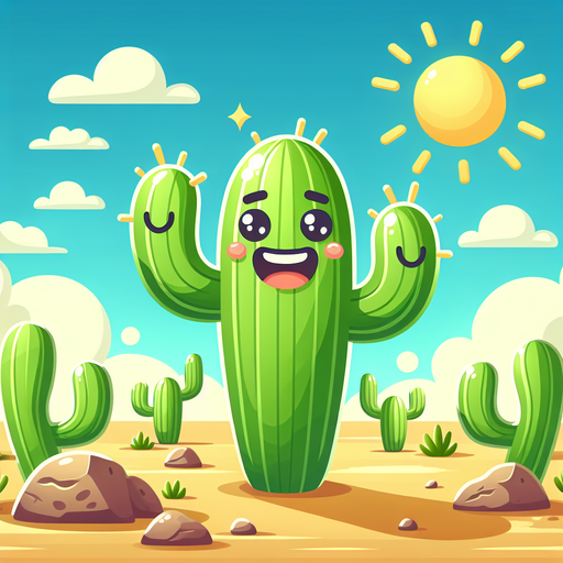 Adorable Cactus Paint By Diamonds Art