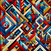 Abstract Fusion DIY Paint By Diamonds