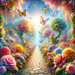 Magical Garden Path Paint By Diamonds