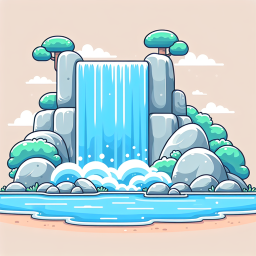 Whimsical Waterfall Wonder DIY Paint By Diamonds