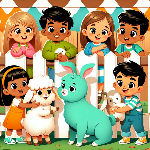 Petting Zoo Day Painting Diamond Kit