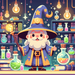 Wacky Wizard's Workshop Paint By Color