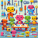 Robot Engineer Academy Diamond Painting