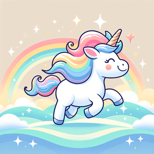 Merry Unicorn Painting By Diamonds Kit