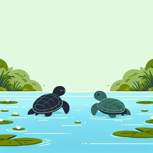 Tranquil Turtles Painting Diamond Kit