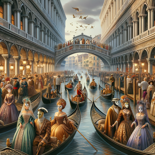 Carnival Of Venice - Venice Paint By Color