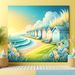 Charming Coastal Scene Paint By Diamonds