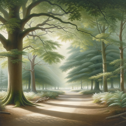 Gentle Woodland Stroll Diamonded Painting Kits