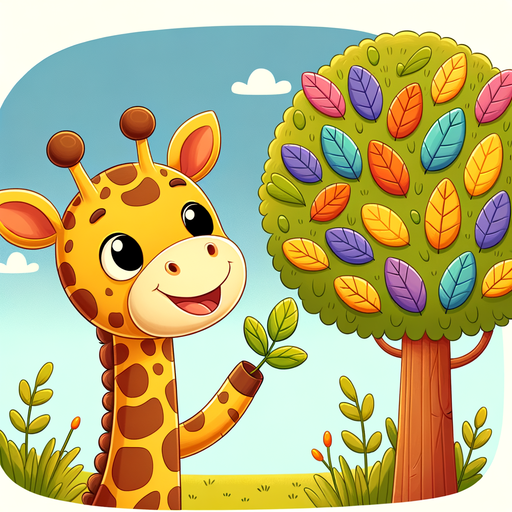 Giggles And Giraffes Paint By Diamonds