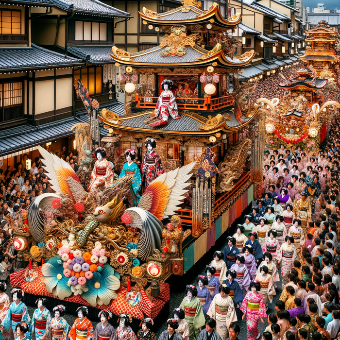 The Gion Matsuri - Japan DIY Paint By Diamonds