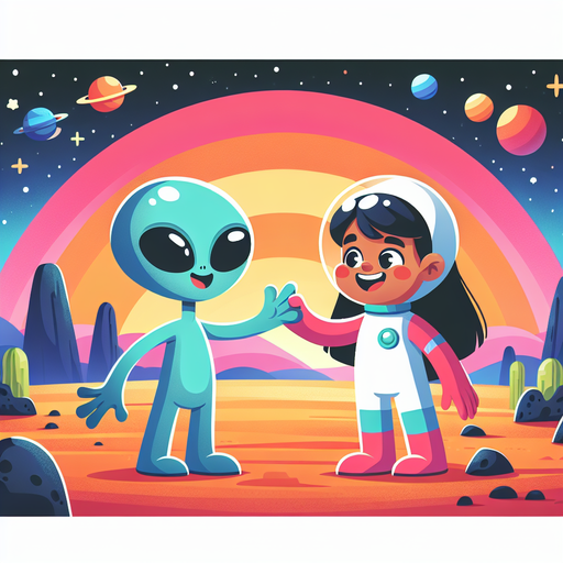 Alien Encounter Paint By Diamonds Art