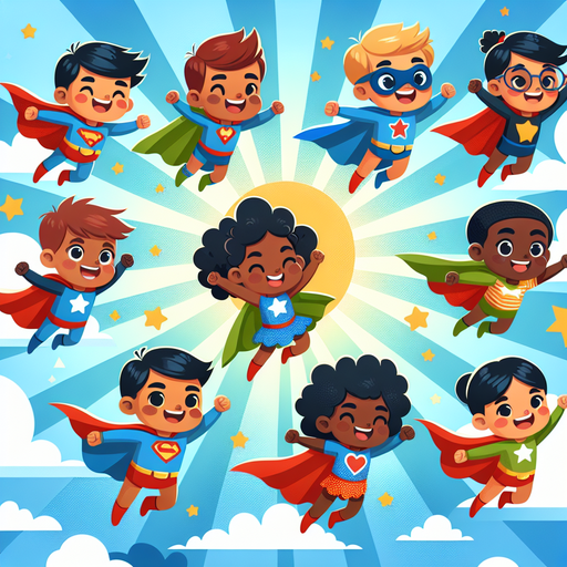 Silly Superhero Squad Paint By Diamonds