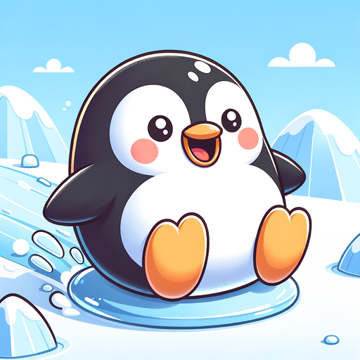 Cuddly Penguin Painting Diamond Kit