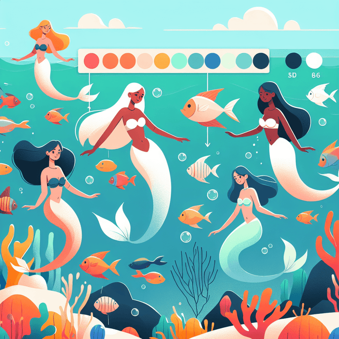 Dreamy Mermaid Cove Paint By Diamond