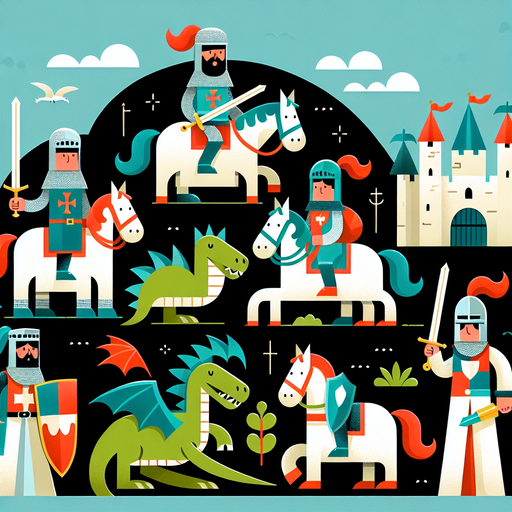 Heroic Knights' Tale DIY Paint By Diamonds