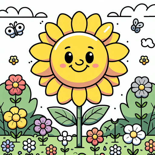 Merry Sunflower Painting By Diamonds Kit