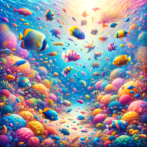 Magical Underwater World Diamonded Painting Kits