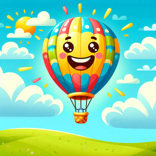 Happy Hot Air Balloon Paint By Diamonds Kits