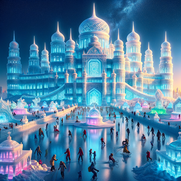 Harbin Ice And Snow Festival - Harbin Paint By Diamond