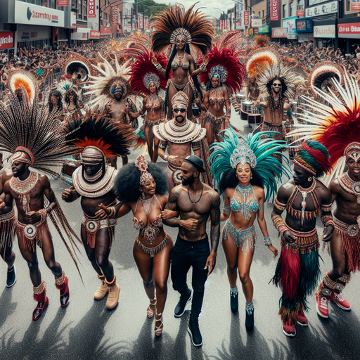 Trinidad And Tobago Carnival - Port Of Spain Paint By Diamond