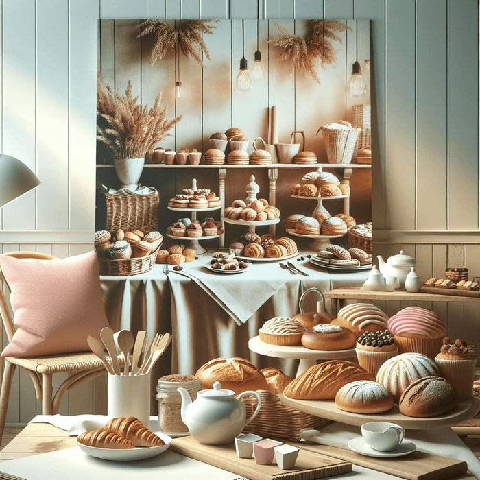 Charming Cozy Bakery Paint By Color