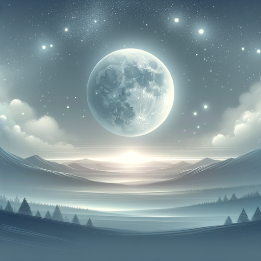 Lunar Serenity Painting By Diamonds Kit