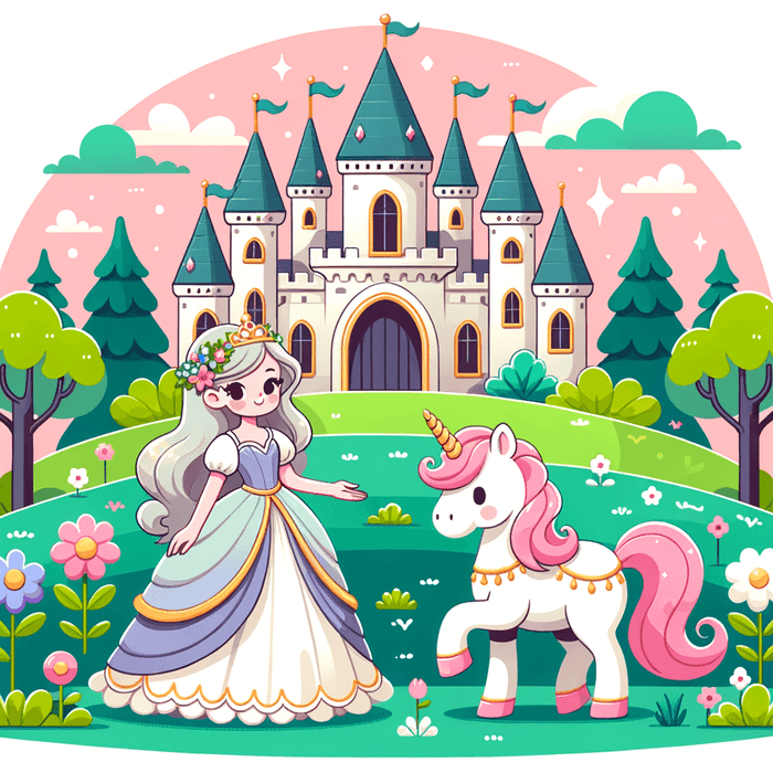 Fairytale Princess Dreamland Paint By Diamond