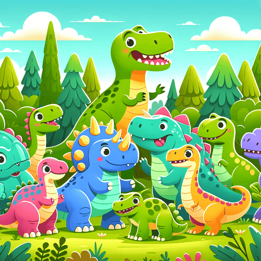 Dazzling Dinosaurs Paint By Diamonds Kits
