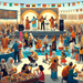 Cultural Festival Of The Gulf Coast Paint By Color