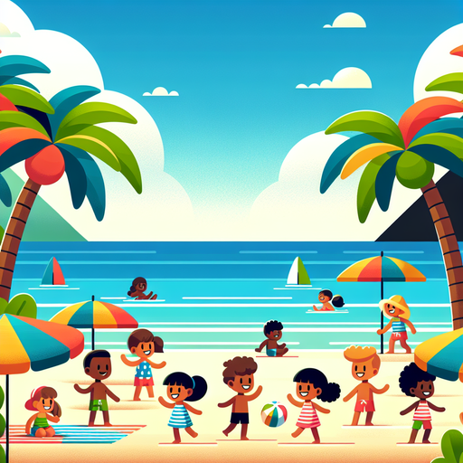 Holiday In The Tropics Painting Diamond Kit