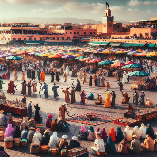 Marrakech Popular Arts Festival - Marrakech DIY Paint By Diamonds